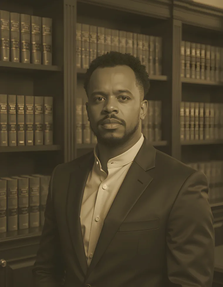 Portrait of Adam Myers, Co-Founder of Black Corporations